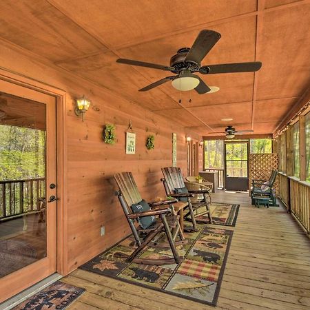 Cozy Hiawassee Cabin With Fire Pit And Mtn Views! Zewnętrze zdjęcie